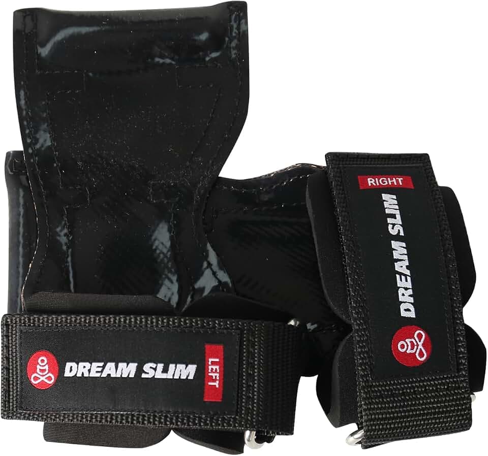 Weight Lifting Wrist Straps for Weightlifting, Lifting Deadlift & Powerlifting Grips Gloves, Adjustable Neoprene Padded Gym Workout Pull Up Lifting & Shrugs Wrist Hooks (Pair)
