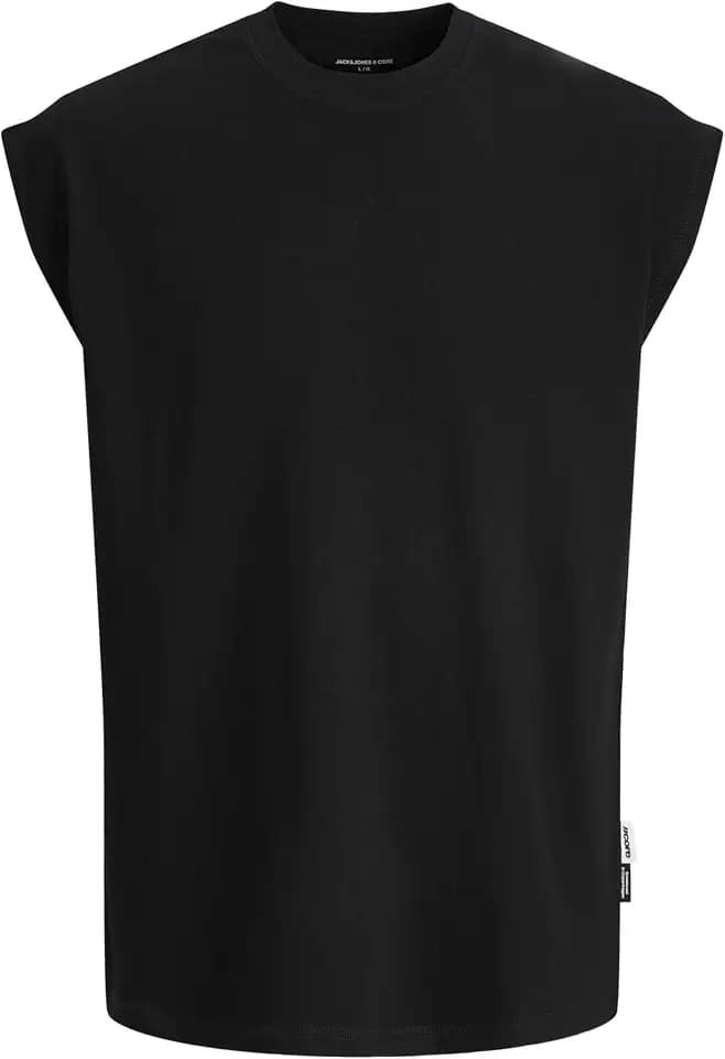 JACK & JONES Herren Jcobreeze Structure Sleeveless Crew Neck