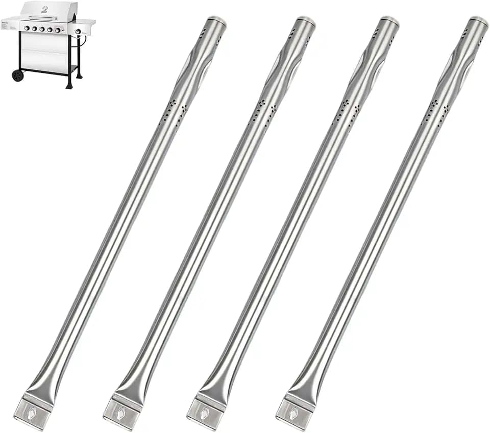 Burner Tube Replacement Royal 5-Burner Gourmet, 4pcs Stainless Steel