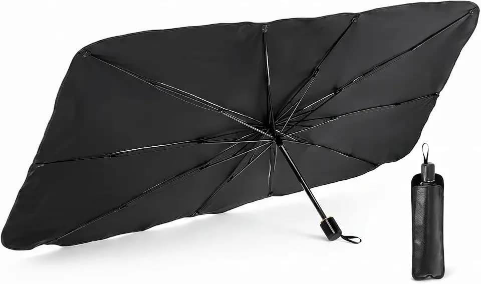Sonnenschutz Auto Frontscheibe Mepham - Auto Sonnenschutz Faltbar mit UV-Schutz, Windschutzscheibe Sonnenschirm für Innen, Hitzeschutz Sonnenblende für PKW & SUV