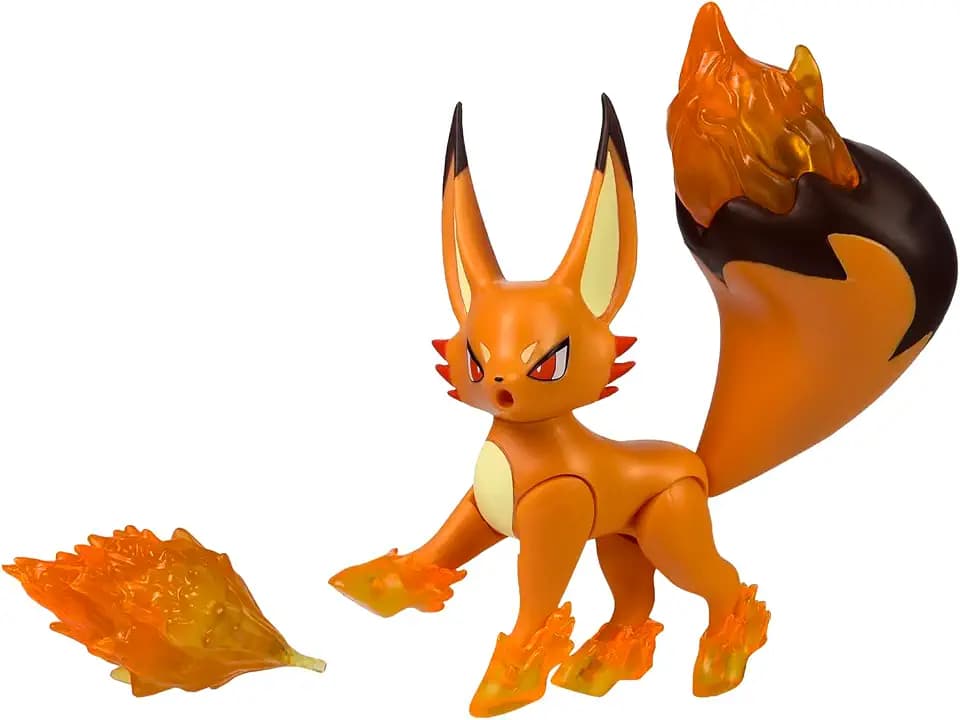 The Loyal Subjects First Press PALWORLD 4-inch Scale Foxparks Articulated Figure with Battle FX Accessory