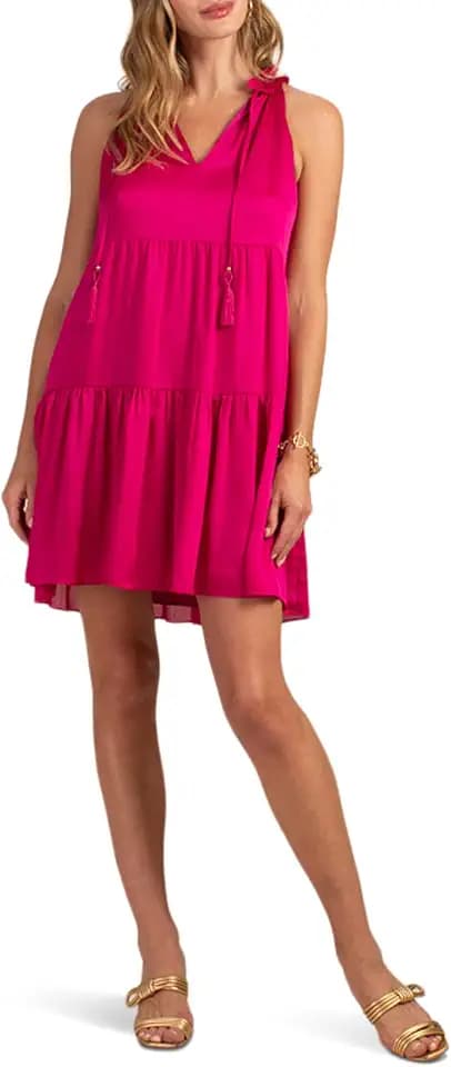 Trina Turk Womens A Line Cocktail DressCocktail Dress