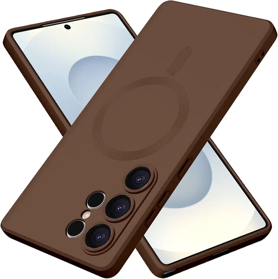 X-level für Samsung Galaxy S25 Ultra Hülle, Kompatibel mit MagSafe, Braun