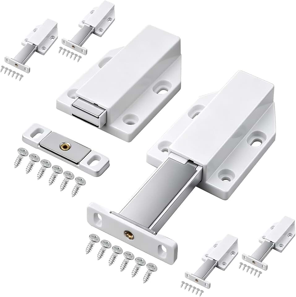 6 Stk Drucktüröffner Push to Open Türöffner Heavy Duty Schrank Türöffner