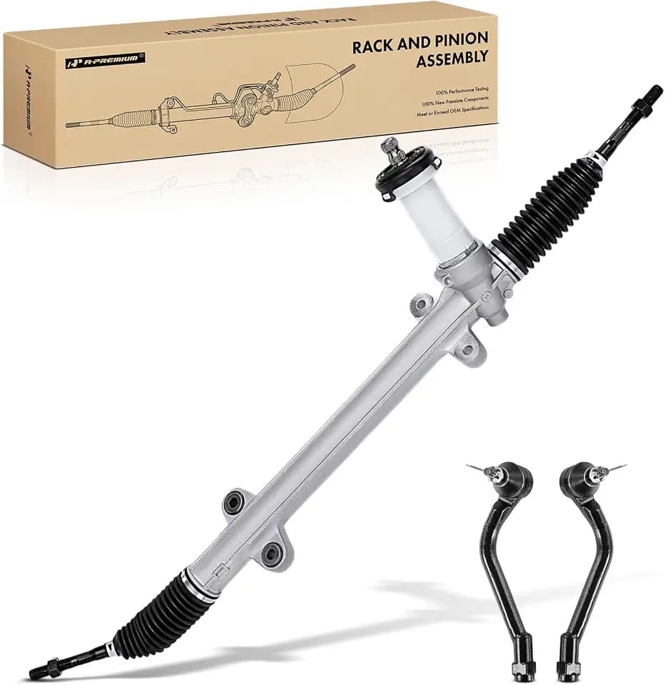 A-Premium Power Steering Rack Pinion & Outer Tie Rod End Kit