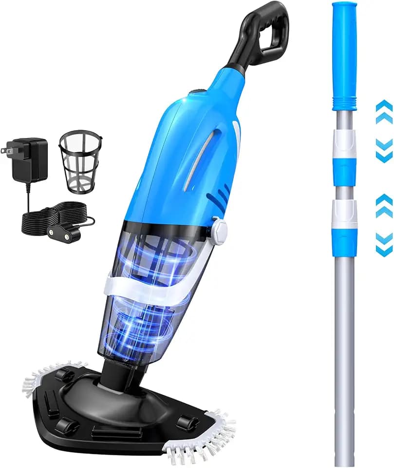 Pool Vacuum for Above Ground Pool with a Telescopic Pole