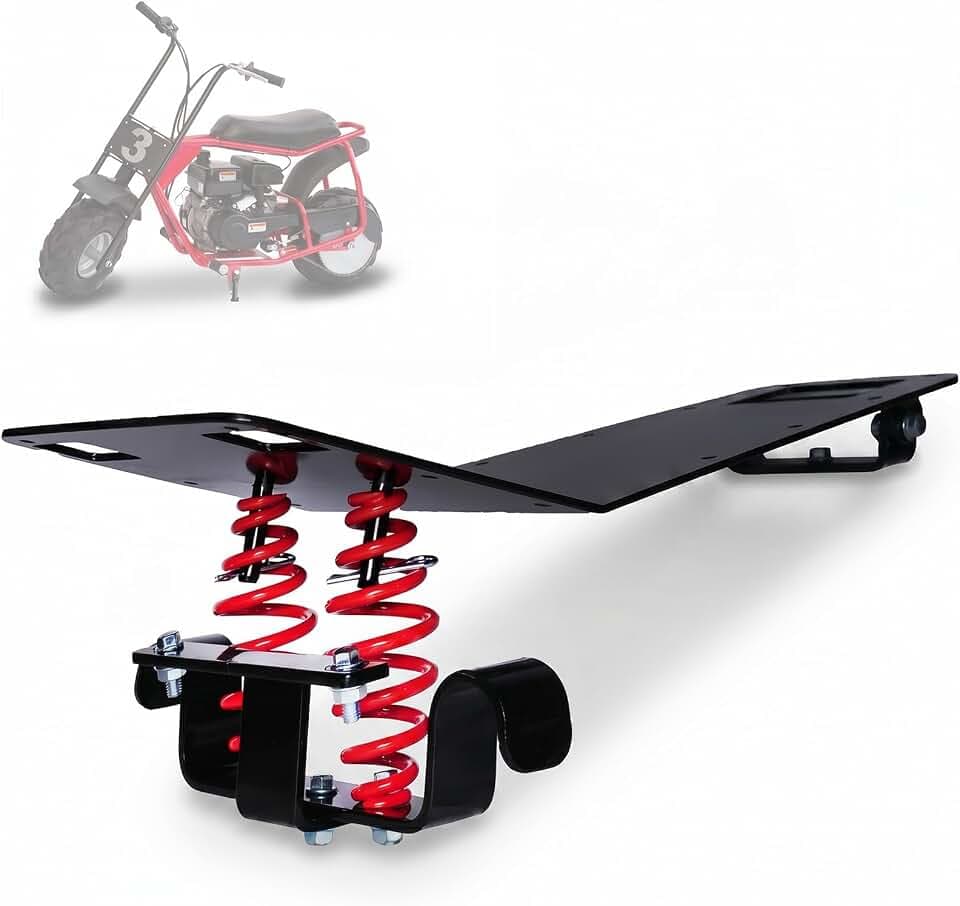 JMCHstore Mini Bike Seat Spring Suspension Modified Kit for Coleman CC100X Mini Bike