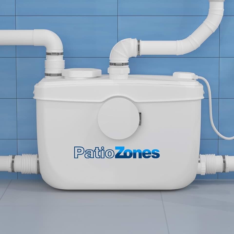 750MAX Hebeanlage für WC, Auto-Start/Stopp Schmutzwasserpumpen