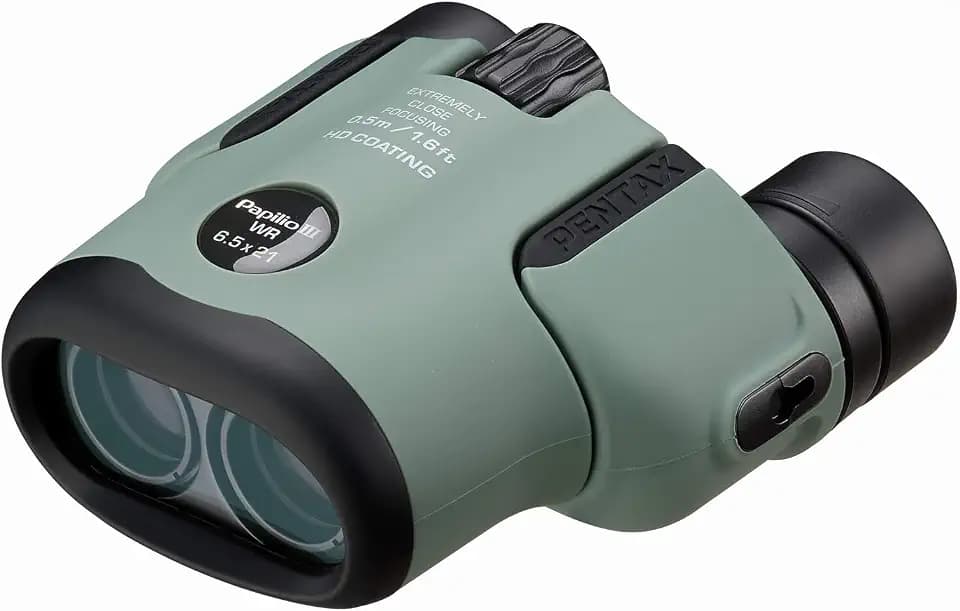 PENTAX Papilio III 6.5x21 WR Olive Compact Binocular