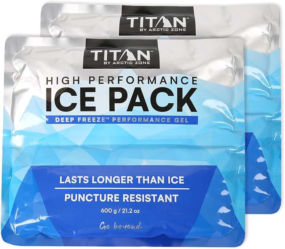 Arctic Zone Titan Deep Freeze Ice Pack- (2 Pack)