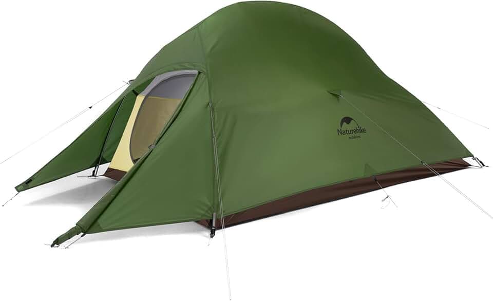 Naturehike Cloud up 2 Campingzelt Ultraleichtes Zelt 2 Personen 3-4 Saison Wasserdichtes Zelt für Rucksack Wandern