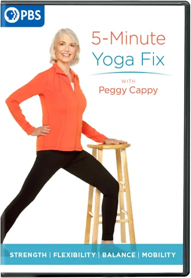 5-Minute Yoga Fix with Peggy Cappy DVD