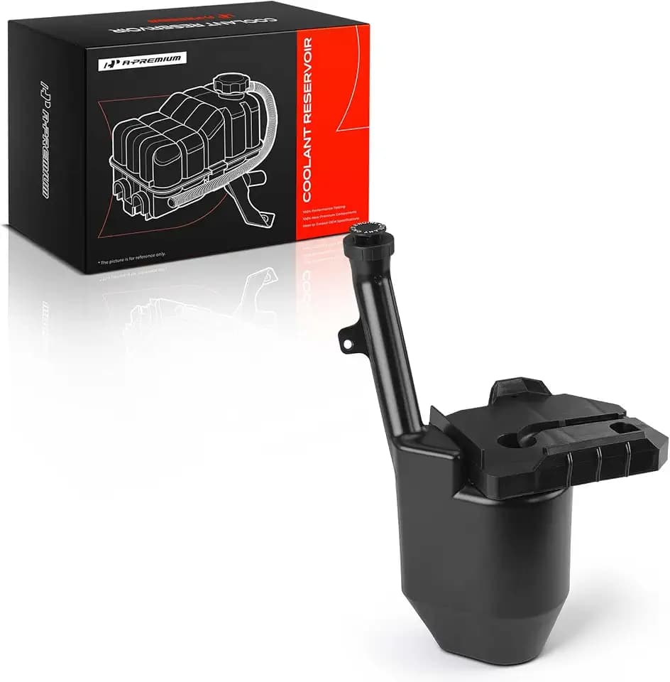 A-Premium Engine Radiator Coolant Expansion Reservoir Overflow Tank