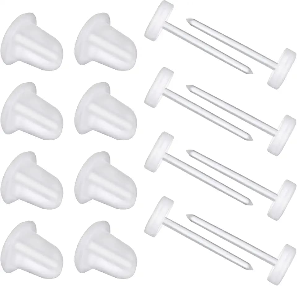 100 Paar Ohrringe Durchsichtig Ohrringe Kunststoff Durchsichtige Ohrringe Transparente Kunststoff Ohrringe Für Sport Ohrstecker Transparent Ohrstifte Für Schmuck Fitting Ohrringe Machen (5mm)