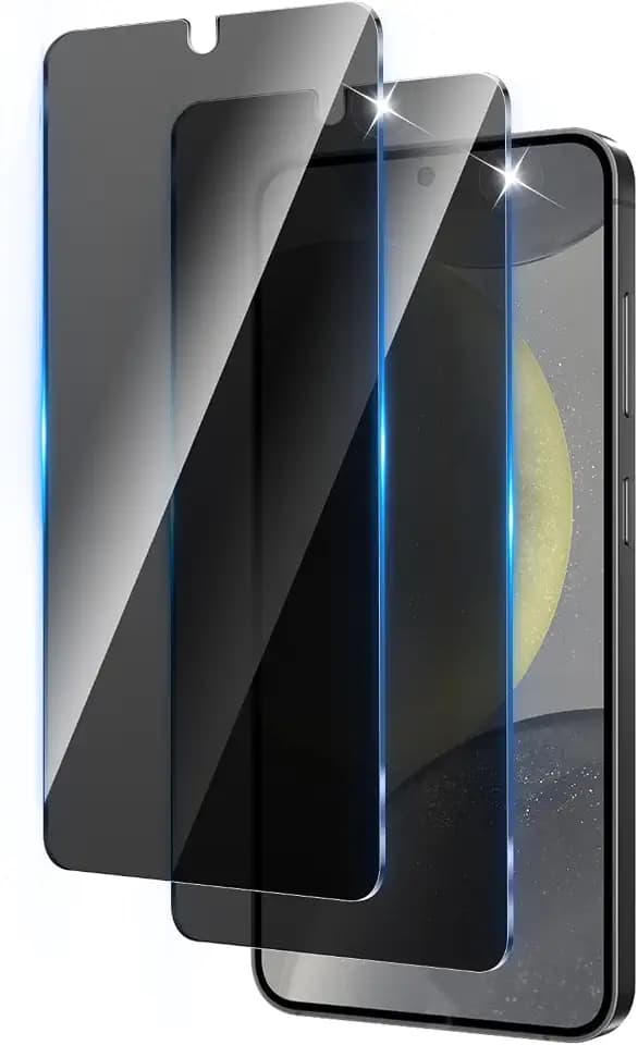 2 Pack Privacy Screen Protector Designed for Samsung Galaxy S24 / S25