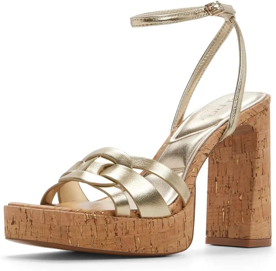 ALDO Women's Beverlyanne Block Heeled Sandal