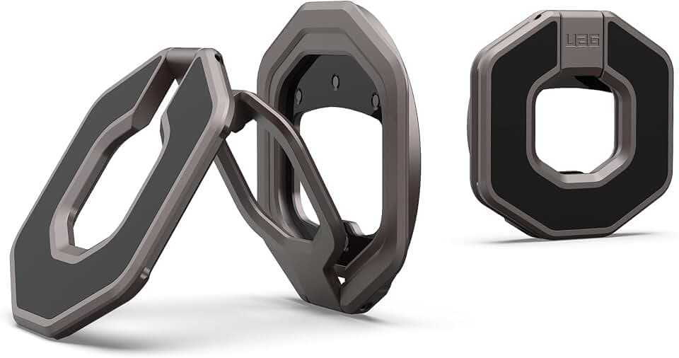 UAG Monarch Mag2 Magnetic Ring Stand, MagSafe Compatible, Gunmetal