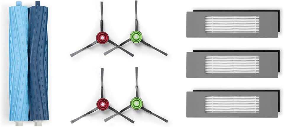 ECOVACS DEEBOT T9 AIVI Saugroboter mit Wischfunktion (3000Pa AIVI Menschen-/Hindernisvermeidung (Zubehör Buddy Kit)