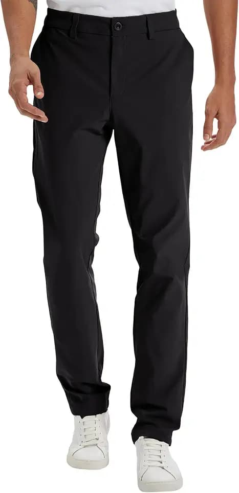 Men's Golf Pants Tall 34"/36"/38" Stretch Dress Pant Lightweight Casual