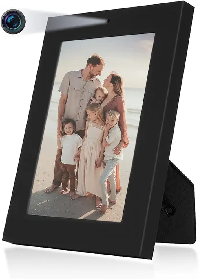 HD 1080P Hidden Spy Security Camera Picture Frame, No WiFi Needed