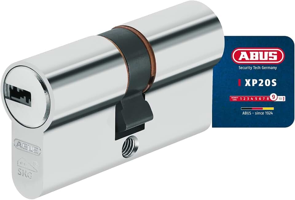 ABUS Profilzylinder XP20SN 45/50 mit Sicherungskarte & 3 Schlüsseln
