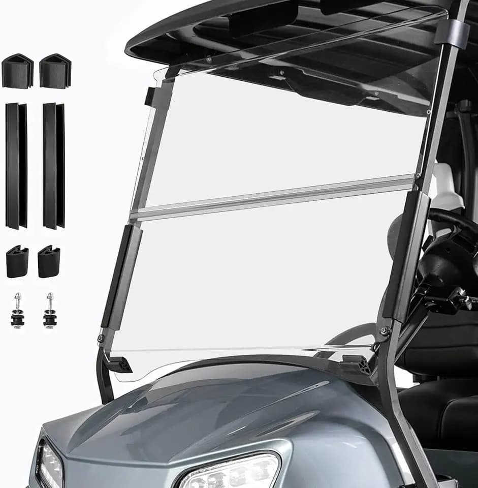 Golf Cart Windshield 3/16"(5MM)for Club Car Precedent/Tempo/Onward
