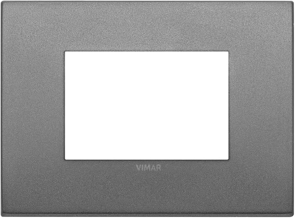 Vimar Plakette Classic 3 m, Schiefer matt