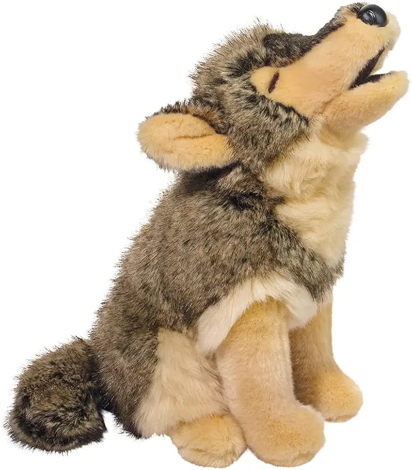 Douglas Raina Howling Wolf Plush Stuffed Animal