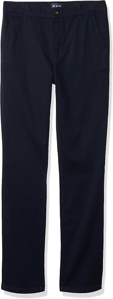 The Children's Place boys Stretch Straight Chino Pants