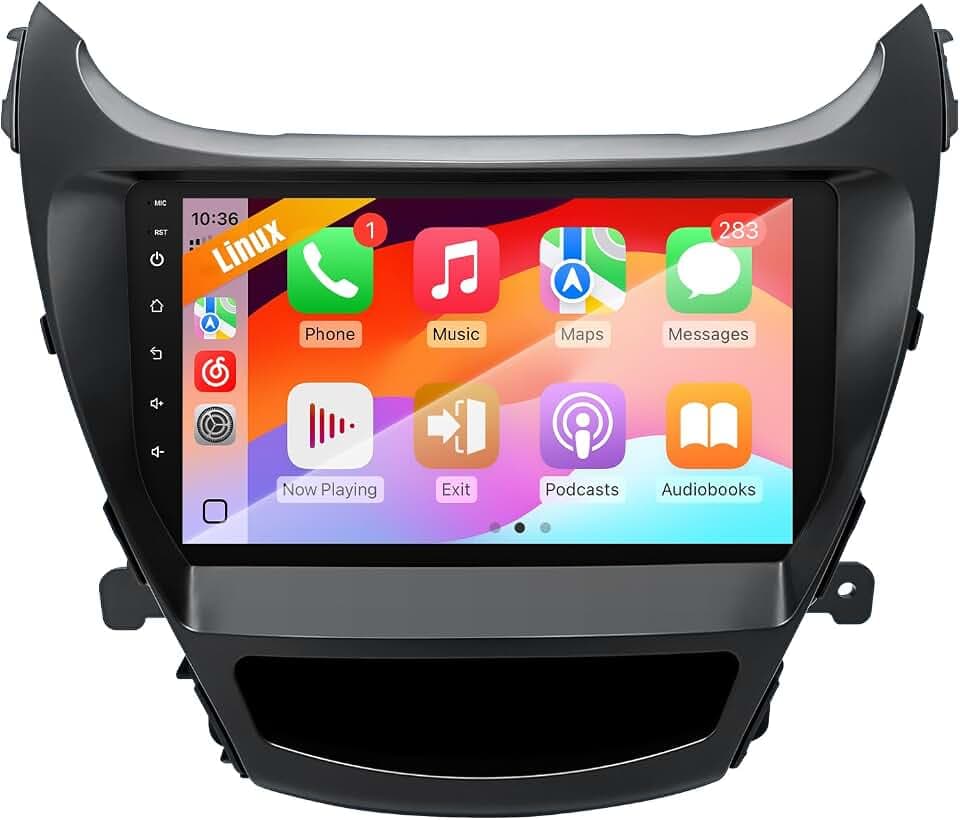Leadfan Linux Car Stereo Radio for Hyundai Elantra 2014 2015 2016