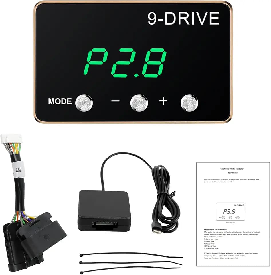Throttle Response Controller 9 Drive Compatible with GMC Sierra 2007-2018 Yukon 2007-2020,for Silverado 1500,2500HD,3500HD,Suburban Tahoe Electronic Throttle Accelerator for CADILLAC Escaladess(867)