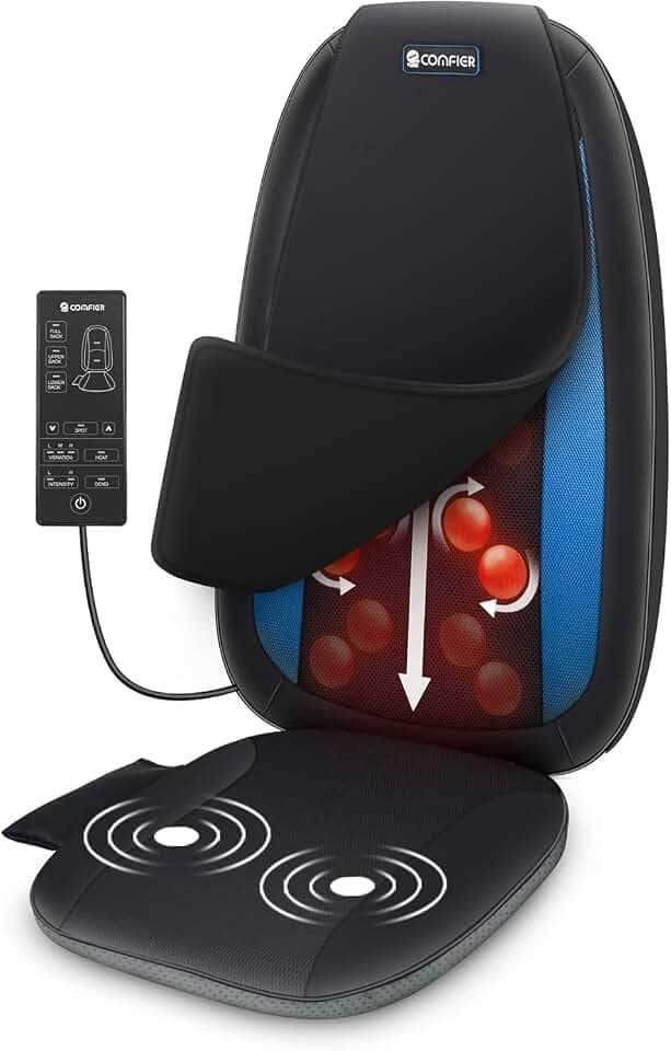 COMFIER Shiatsu Massagesitzauflage mit Wärme & Vibration