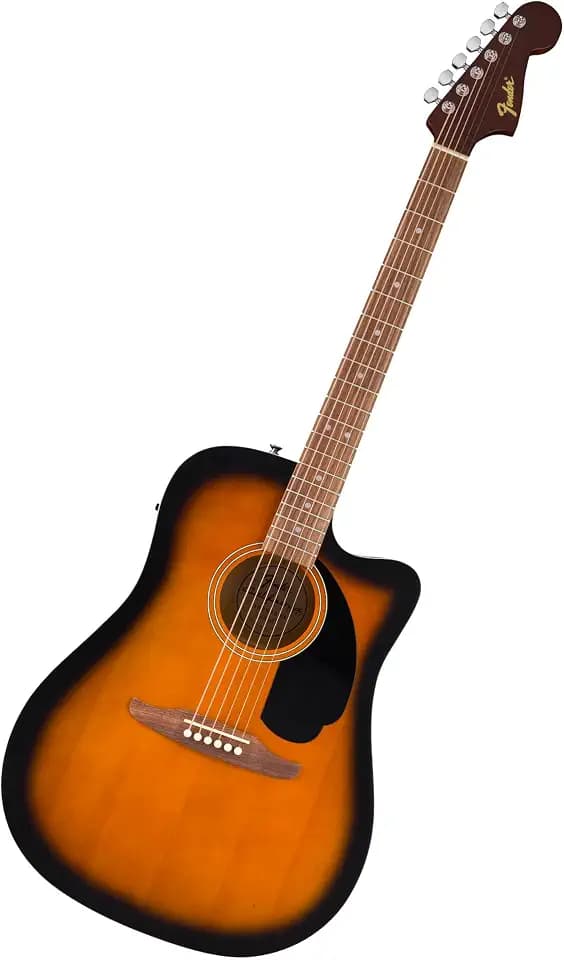 Fender California Debut Redondo CE Series Beginner Acoustic Guitar,Sunburst
