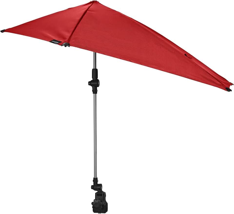 Sport-Brella Versa-Brella SPF 50+ Protection Adjustable Umbrella with Universal Clamp