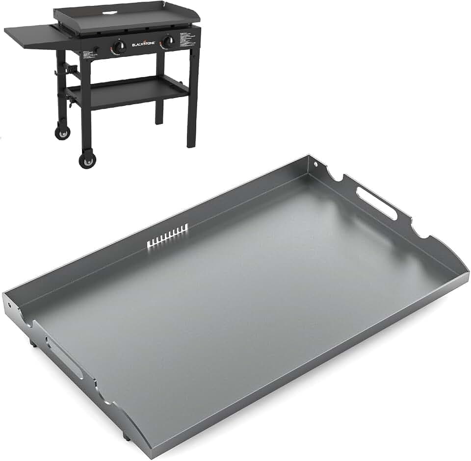 Upgraded Flat Top Grill Replacement for 28 Inch Blackstone 2 Burner Griddle