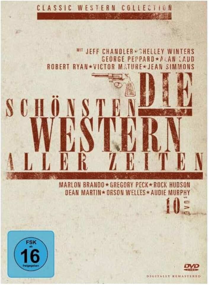 Die schönsten Western aller Zeiten - Sammlerbox [10 DVDs]