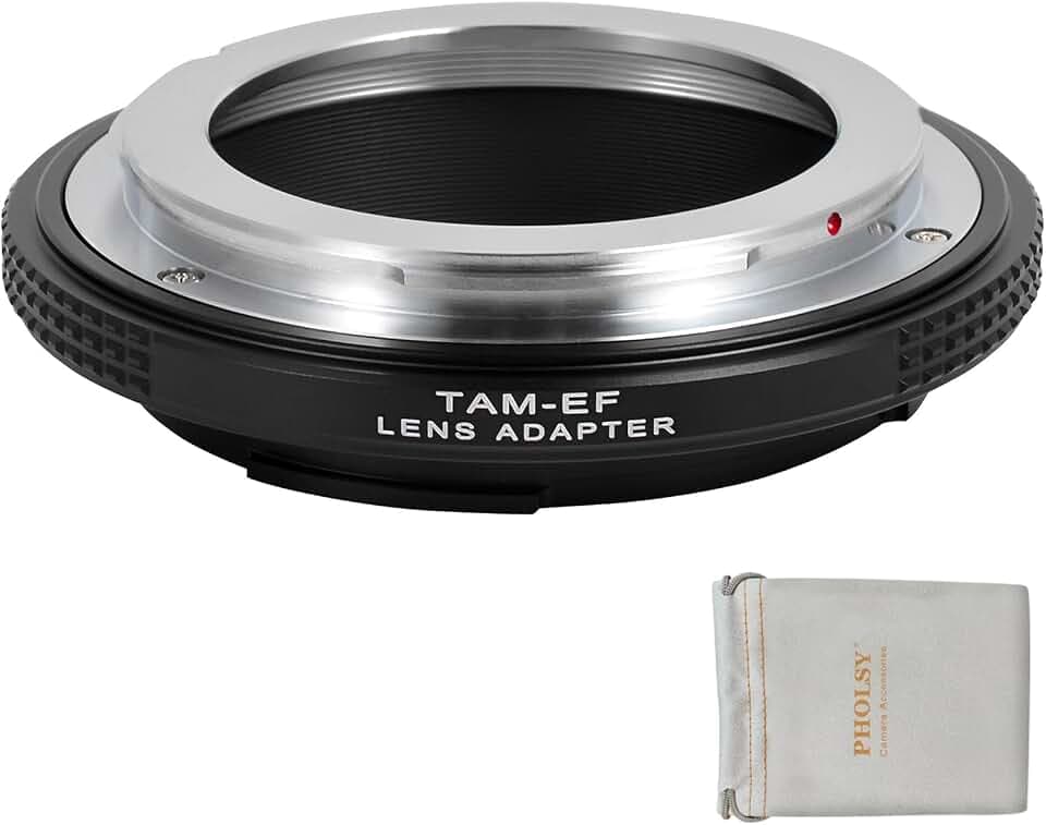 PHOLSY Objektivadapter für Tamron Adaptall-2 Objektiv und Canon EF Kamera