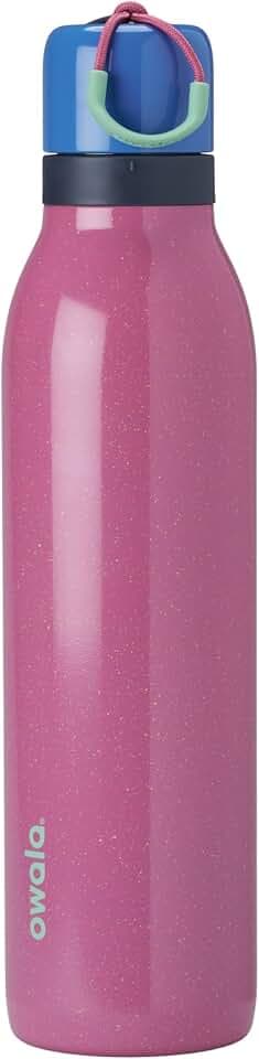 Owala FreeSip Twist Stainless Steel Water Bottle 24 oz Bubble Gum