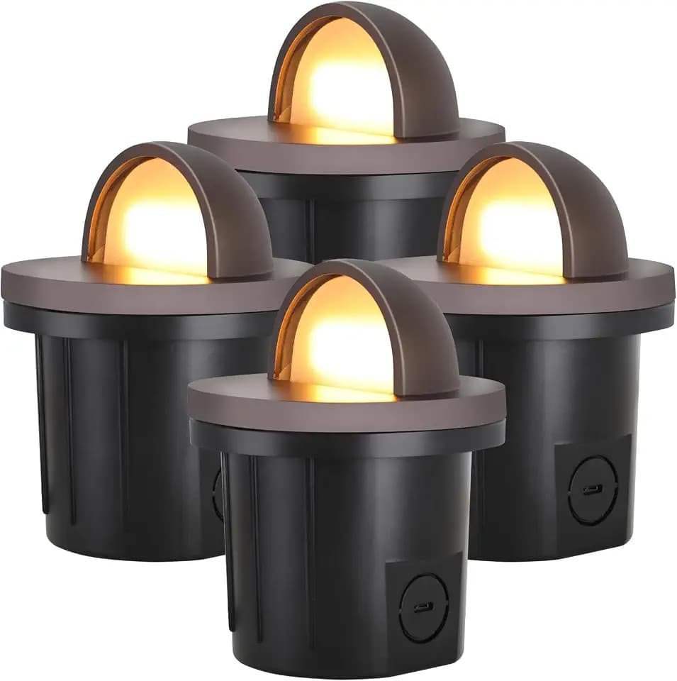 Energetic Low Voltage Landscape Lighting Outdoor Ground Well Lights