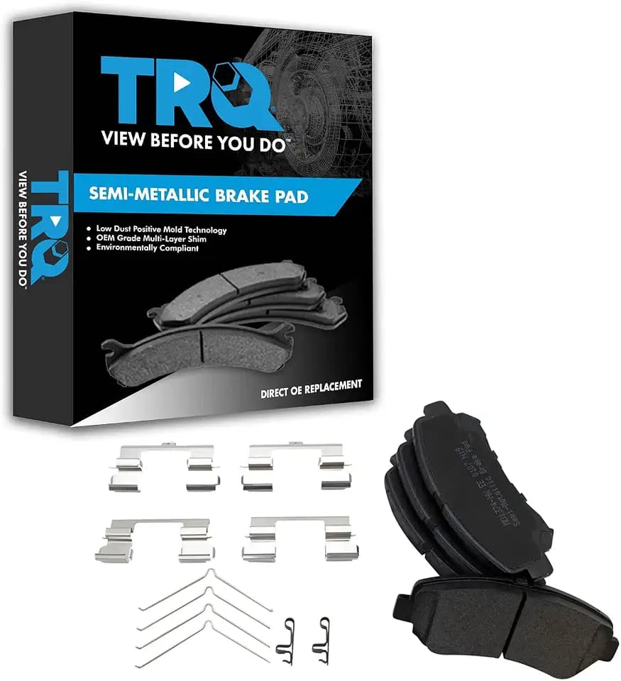 TRQ Front Brake Pads Semi-Metallic