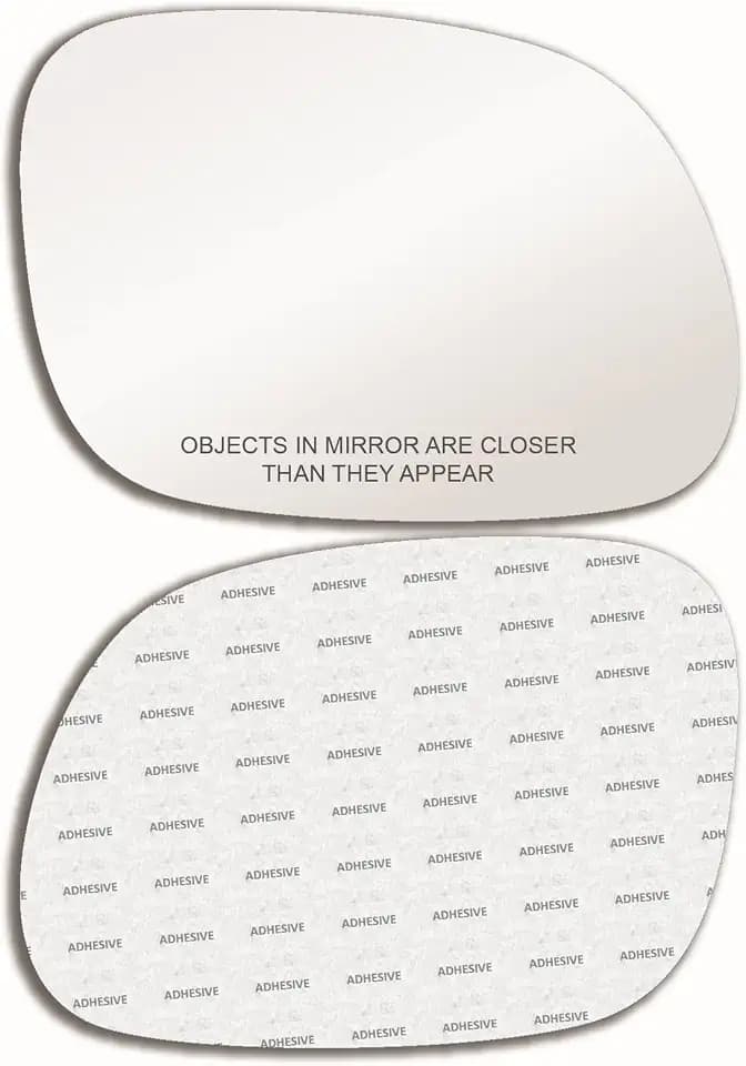 New Mirror Glass with Full Size Adhesive for 2014-2019 Kia Soul Passenger Side View Right RH