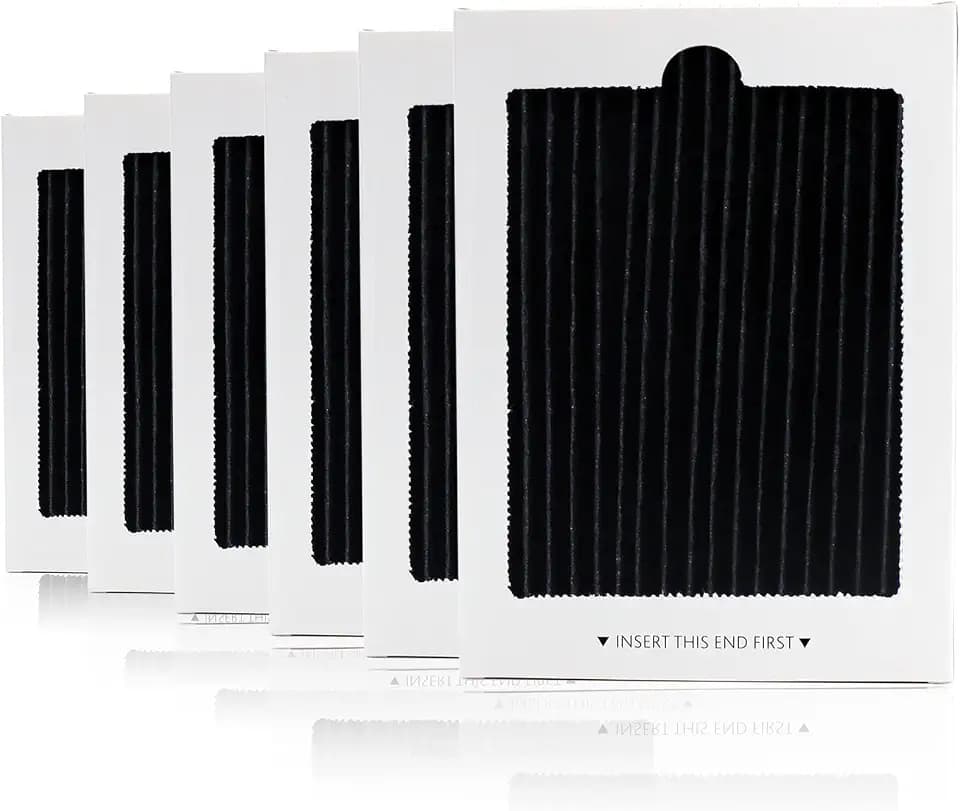 242047804 Refrigerator Air Filter Replacement For Frigidaire, 6 Pack
