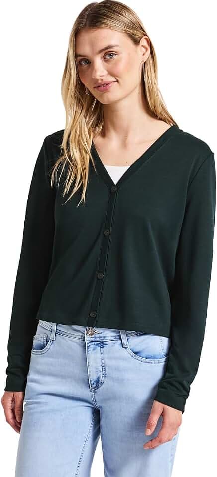 Street One Damen A323536 Silk-Look Jacke (1er Pack)