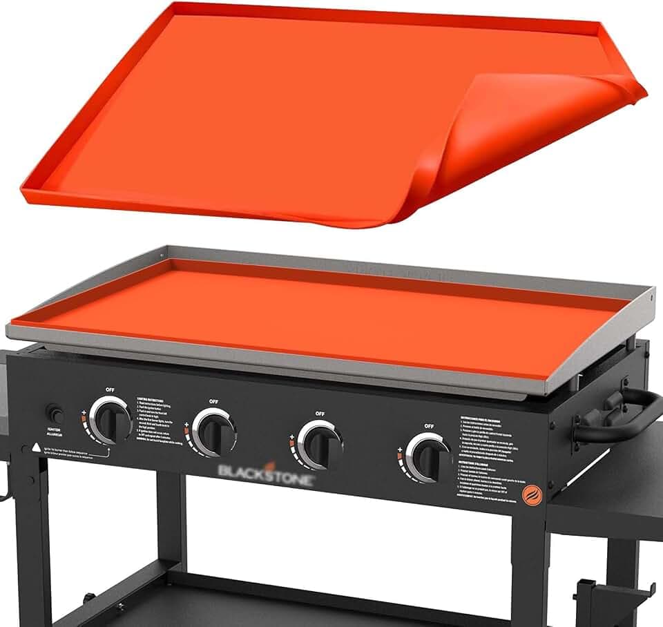 36" Silicone Griddle Mat Cover for Blackstone, Rust-Resistant