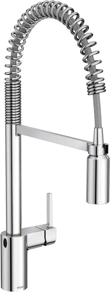 Moen Align Spring Touchless Kitchen Faucet, Chrome, 5923EWC