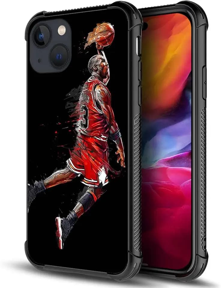 Compatible with iPhone 13 Case,Basketball Player 38 Pattern for Boys Man,Anti-Scratch Shockproof Cover case for iPhone 13 6.1-inch