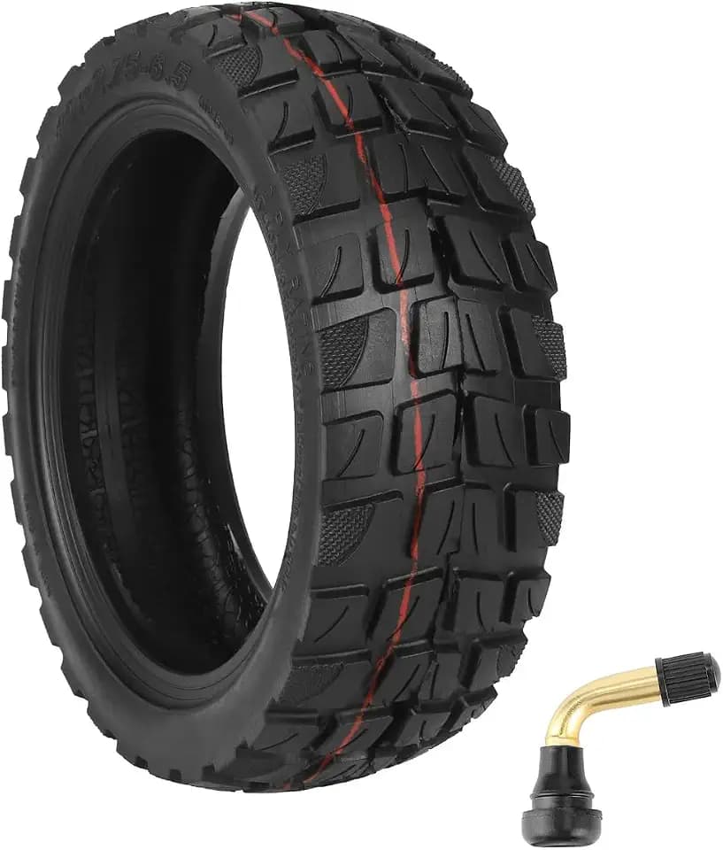 10x2.75-6.5 Tubeless-Reifen mit Ventil für Elektroroller
