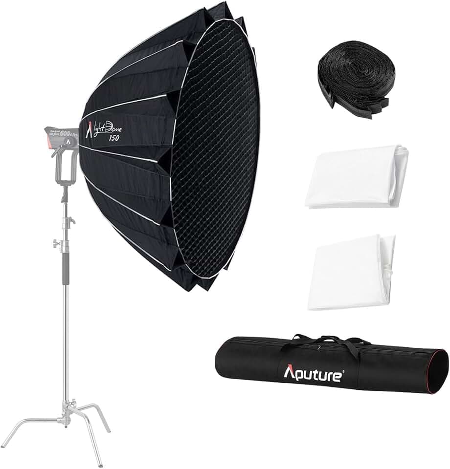Aputure Light Dome 150 Softbox,150cm Large Deep Parabolic Bowens Mount