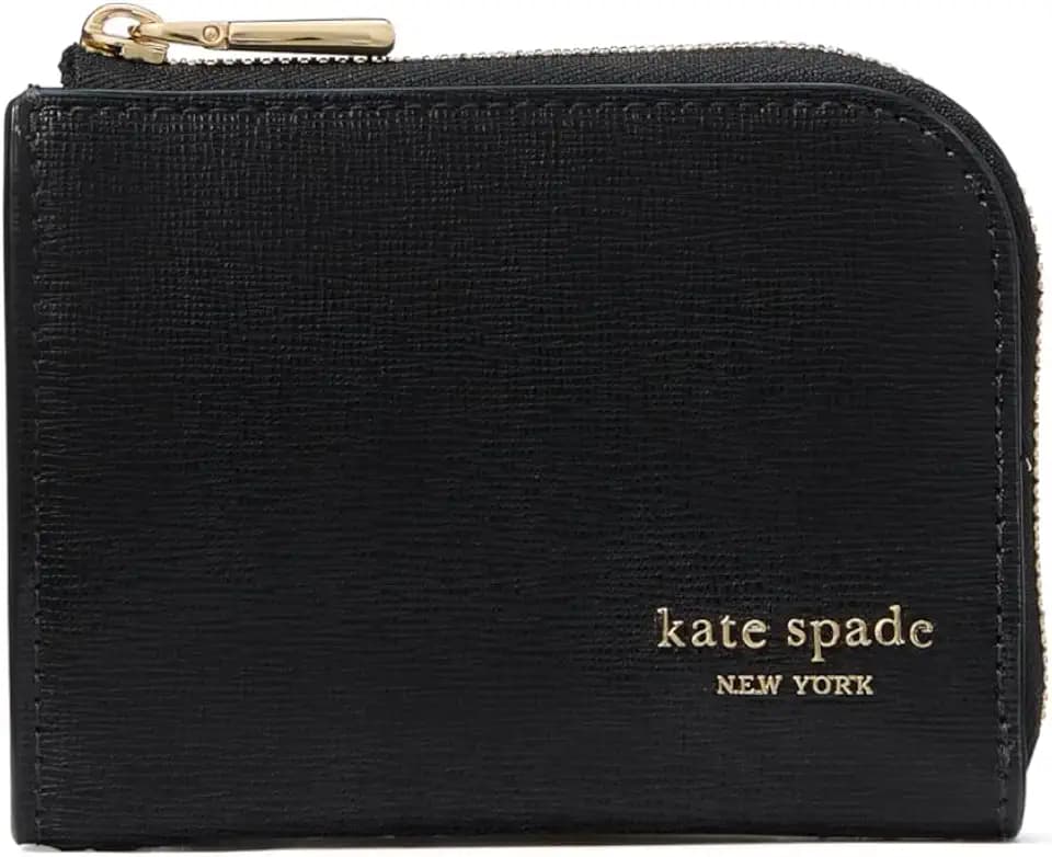 kate spade new york Devin Saffiano Leather Zip Card Case
