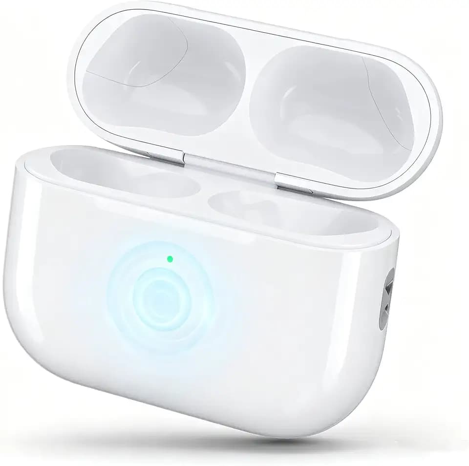 Replacement Charging Case for AirPods Pro 3rd Generation, Only Compatible with AirPods Pro 3rd Gen, Type-C Charging & Wireless, Touch-Control Pairing, Earbuds Not Included